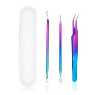 3pc Weeding Tool Kit + Case
