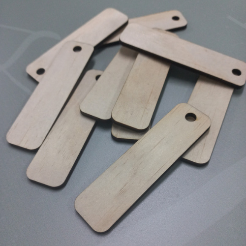 Long Keyring - TIMBER 75mmx20mm