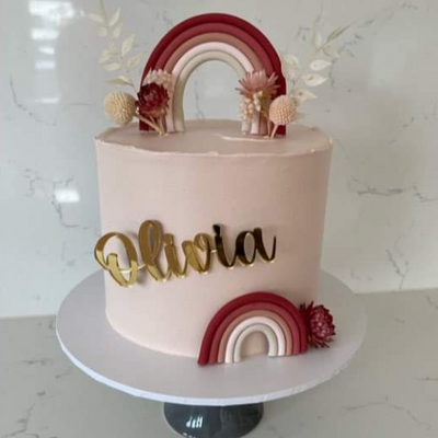 Personalised Cake Name Plaque