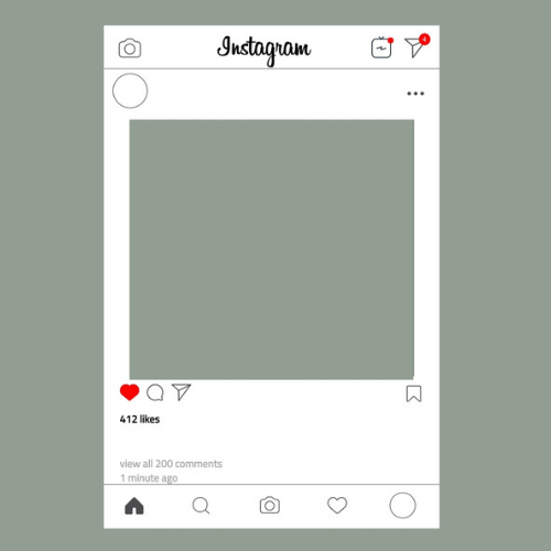 Instagram Frame / Photo Prop