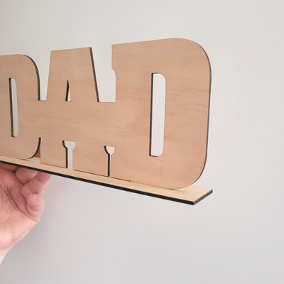 DAD Sign + Base