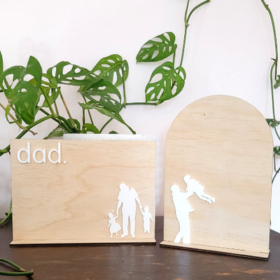 Sign + Base for Dad