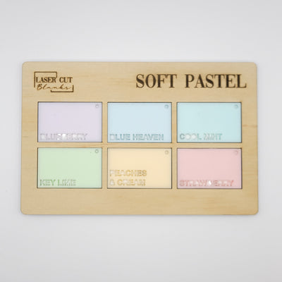 Square Keyring Acrylic ALL COLOURS 50mm