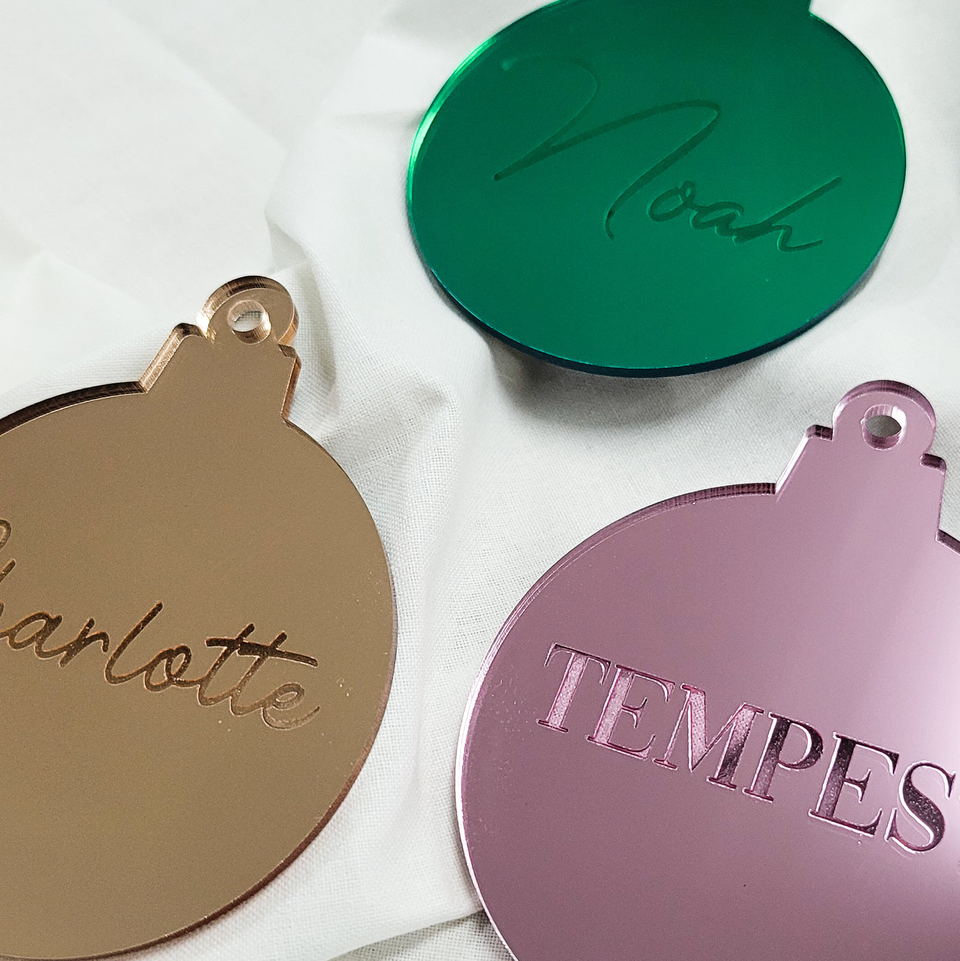 Engraved Christmas Bauble