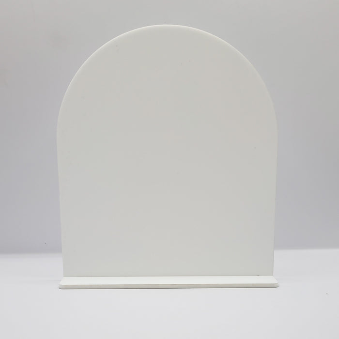 Medium - Acrylic Arch Sign + Base (150mm x 168mm)