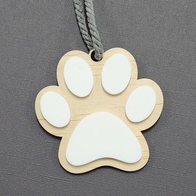 3D Paw Bauble