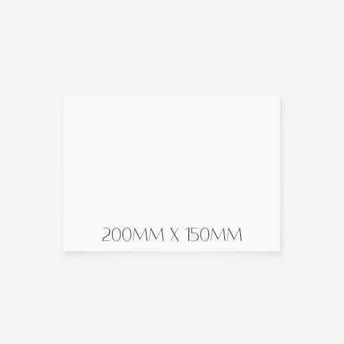 Acrylic Rectangle - 200mm x 150mm