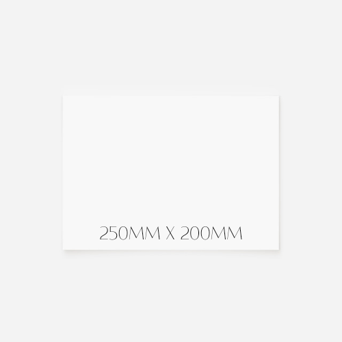 Acrylic Rectangle - 250mm x 200mm
