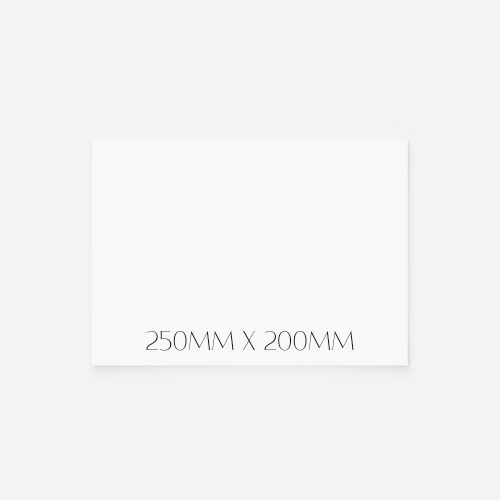 Acrylic Rectangle - 250mm x 200mm — Laser Cut Blanks