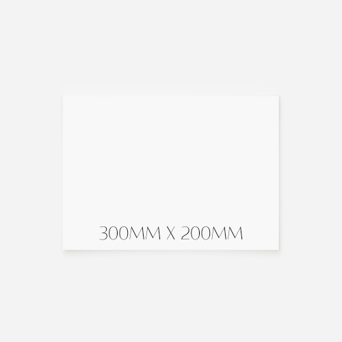 Acrylic Rectangle - 300mm x 200mm