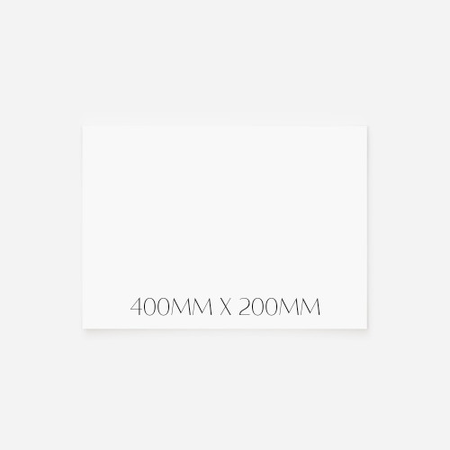 Acrylic Rectangle - 400mm x 200mm