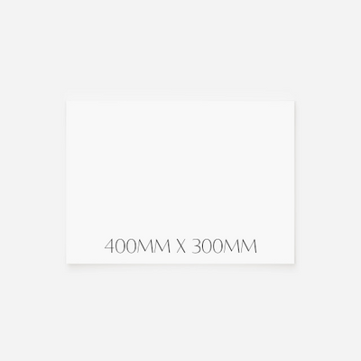 Acrylic Rectangle - 400mm x 300mm