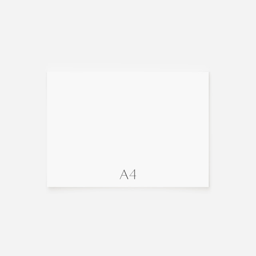 Acrylic Rectangle - A4 — Laser Cut Blanks