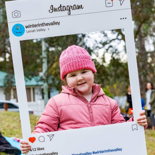 Instagram Frame Photo Prop