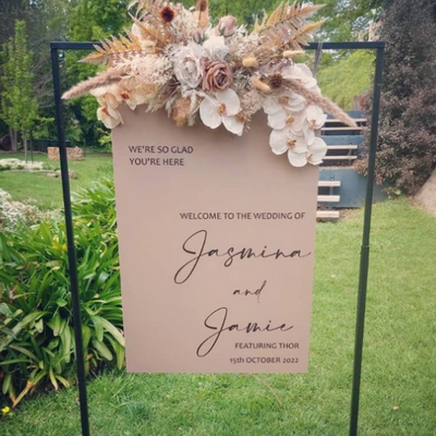 A1 Acrylic Rectangle Sign