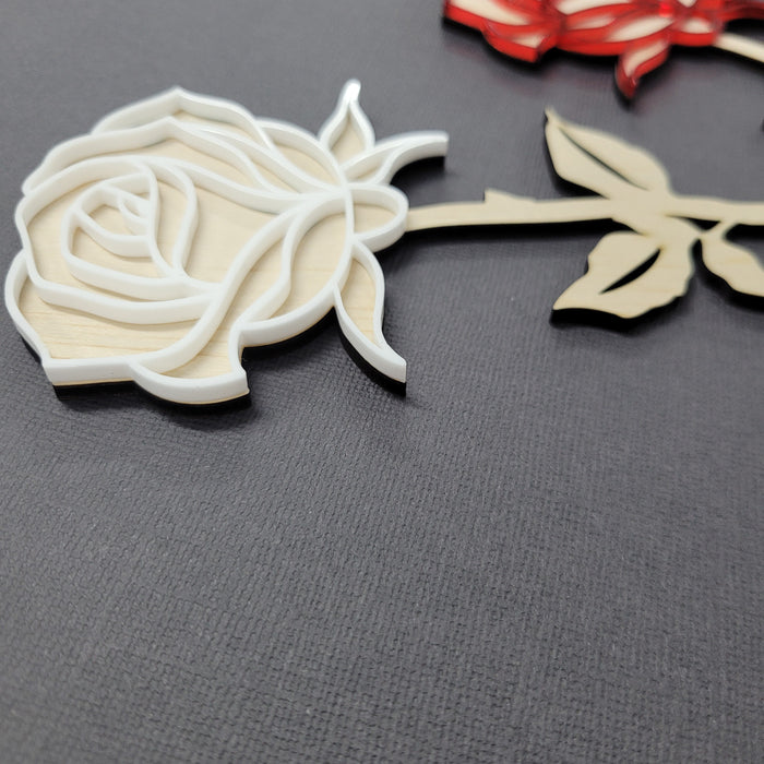 3D Rose Stem