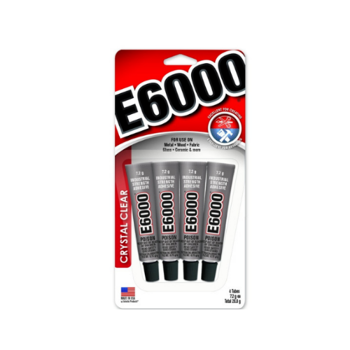 E6000 - Crystal Clear - Adhesive Glue