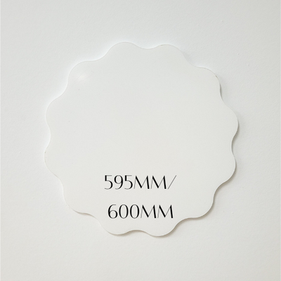 Acrylic Ripple Circle - 595mm / 600mm