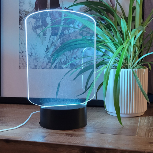 LED Panel - Rounded rectangle | Night Light — Laser Cut Blanks