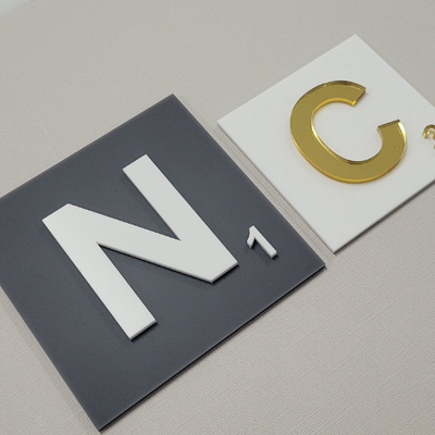 Oversized Scrabble Tile - Acrylic - Large