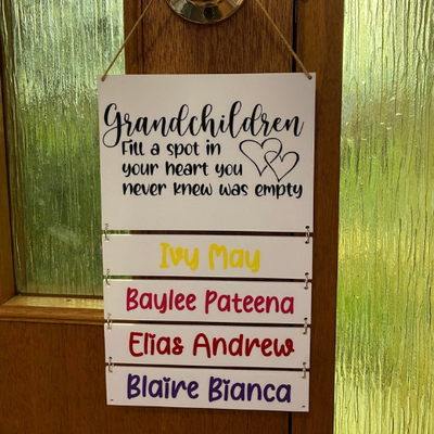 Family Board Plaque