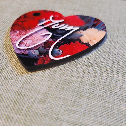 Dye Sublimation Keyring - 3 shapes