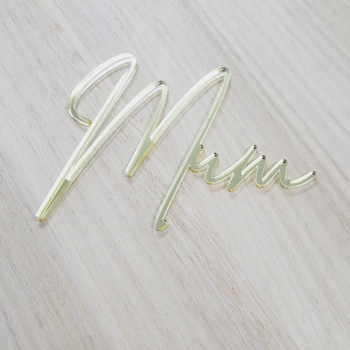 Cake Plaque Fropper - Mum