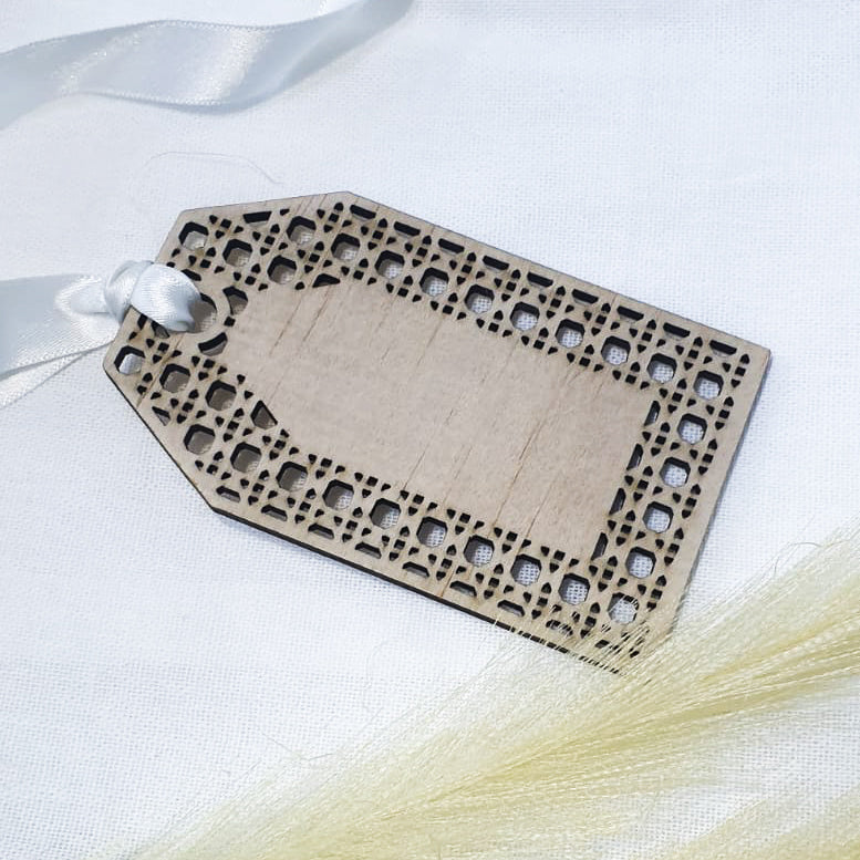 Rattan Gift Tag