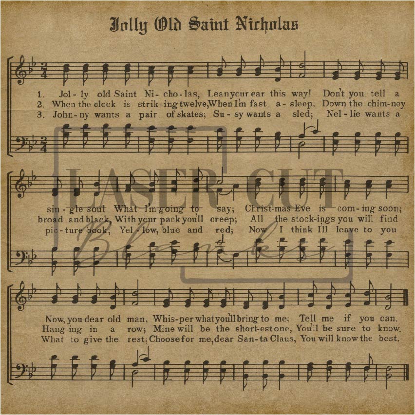 Jolly Old Saint Nicolas
