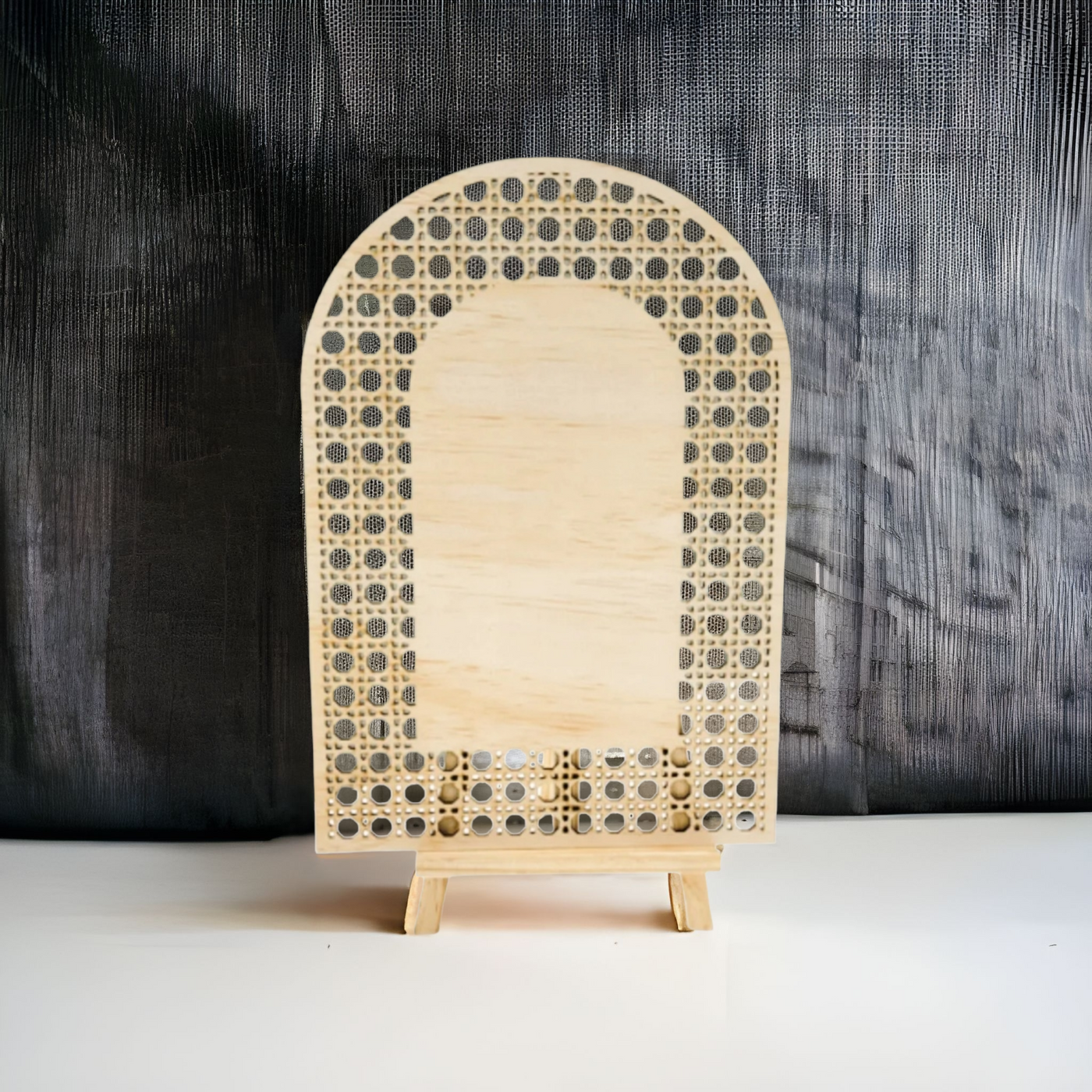 Rattan Plywood Arch (Small holes)