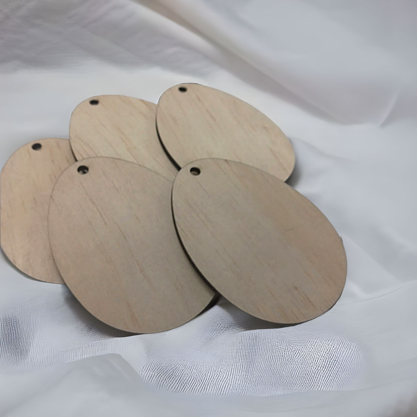 Plywood Easter Egg - 5pk