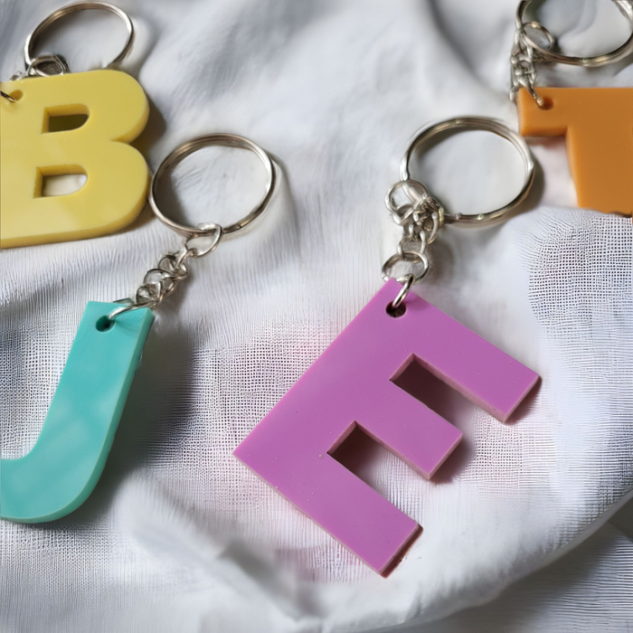 Letter Keyring