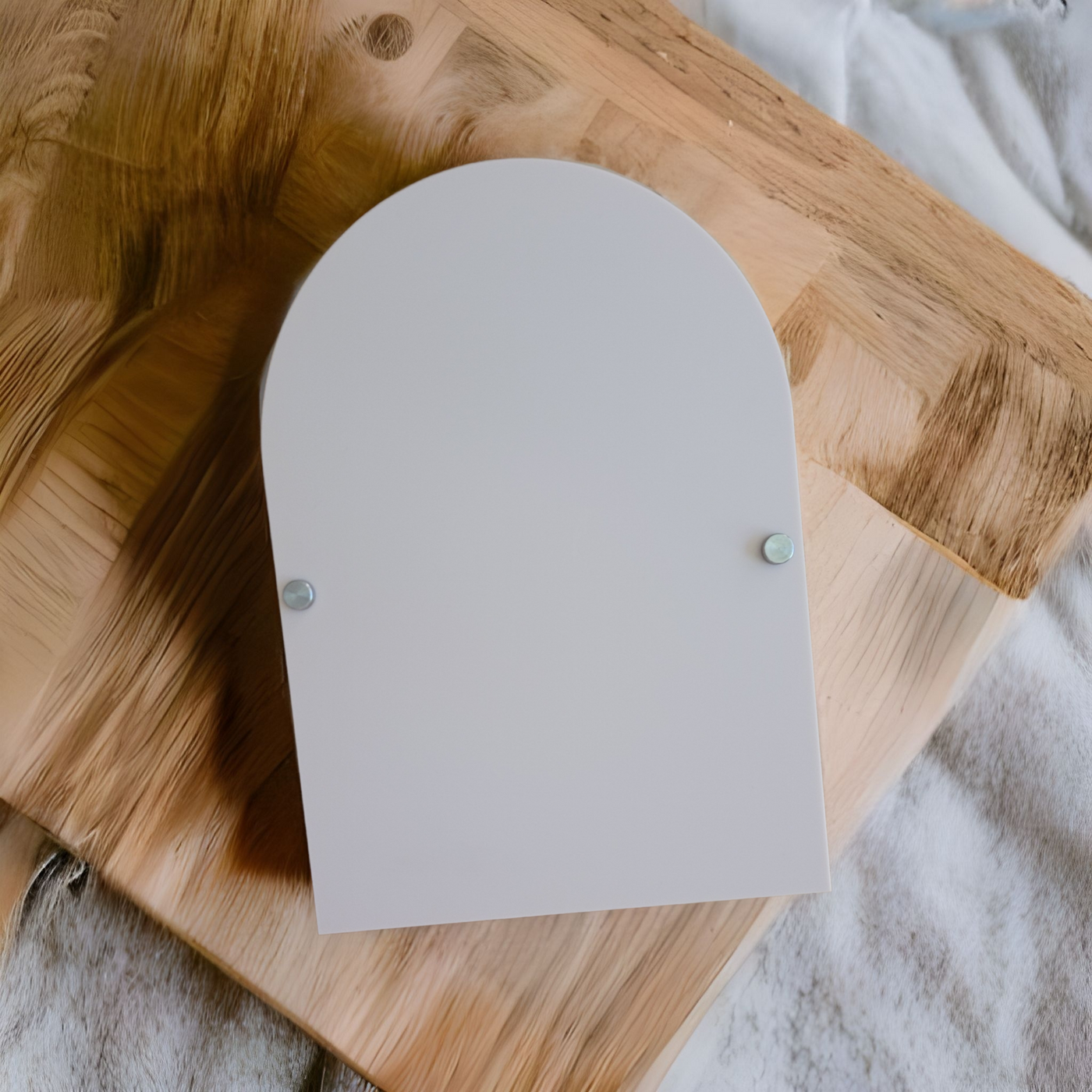 A4 Acrylic Arch + Standoffs