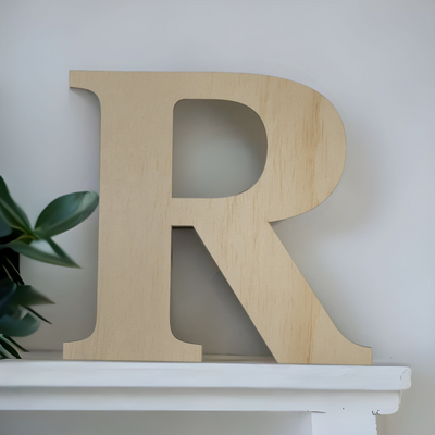 Plywood Letters + Numbers