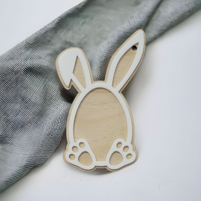 Large Double Layered Easter Tag - Assorted designs