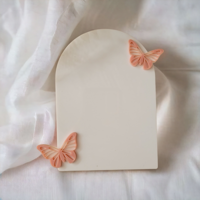 3D Butterfly Plaque