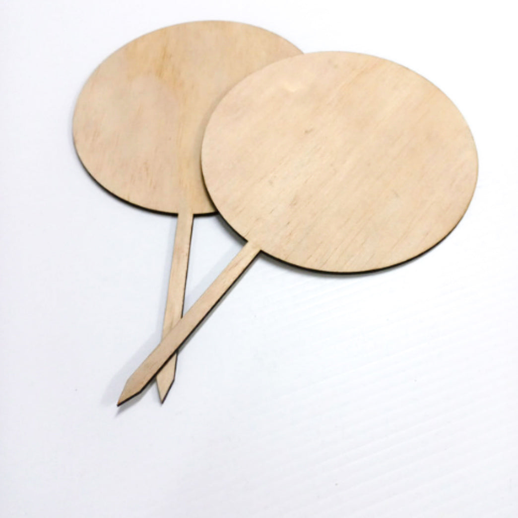 Plywood Cake Topper