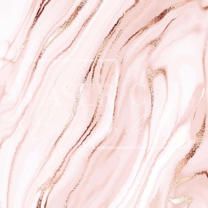 Rose Gold Marble 1