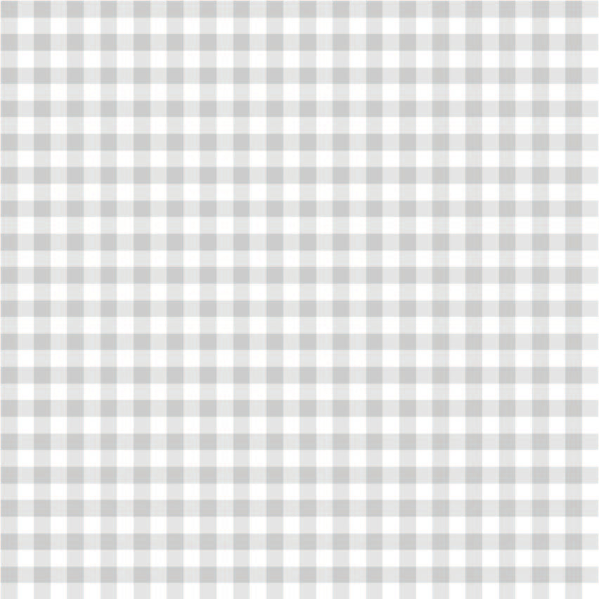 Gingham - Grey