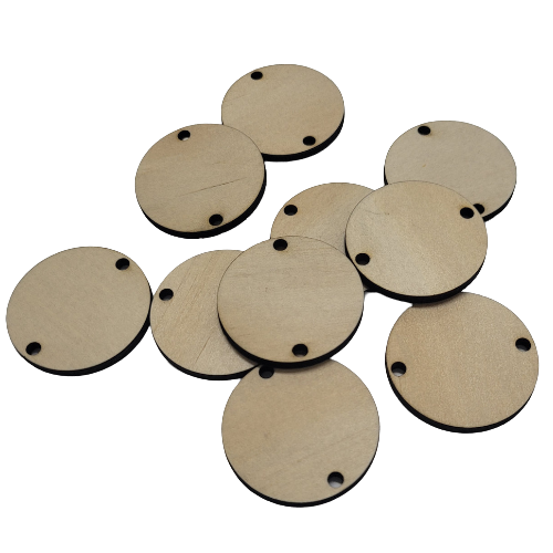 Birthday Board Disks - 10pack Timber