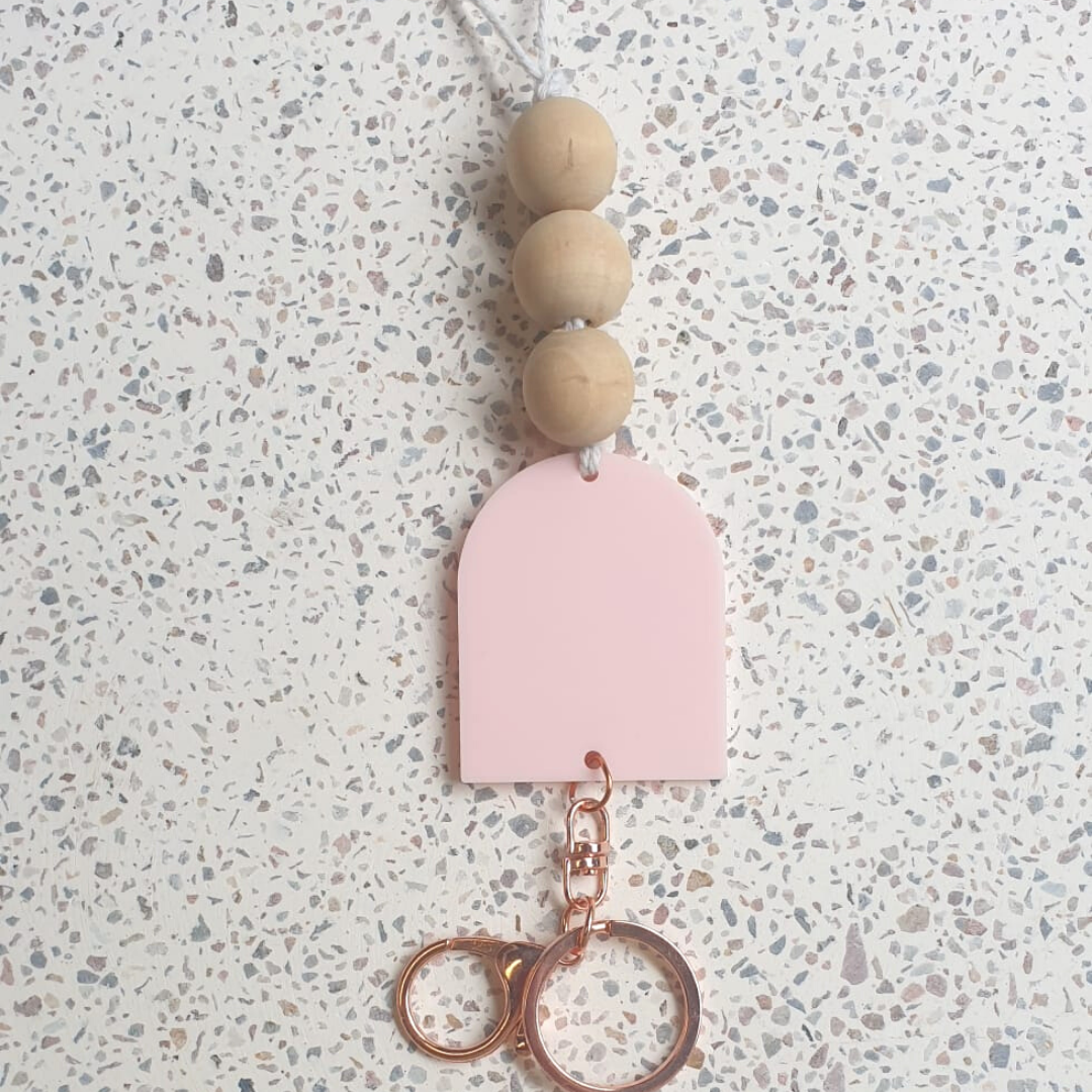 Tasmanian Oak veneer Bag Tags / Keychains