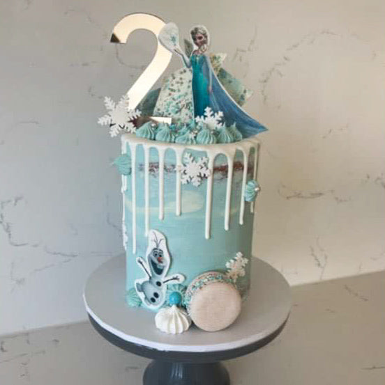 Number Acrylic Cake Topper