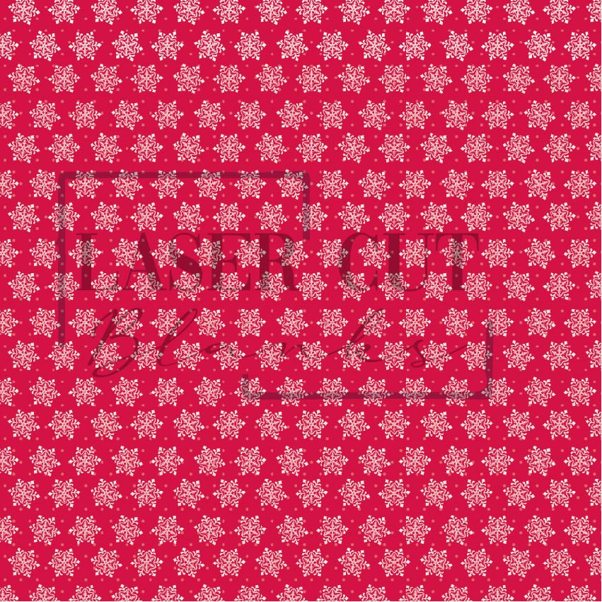 Snowflake Red