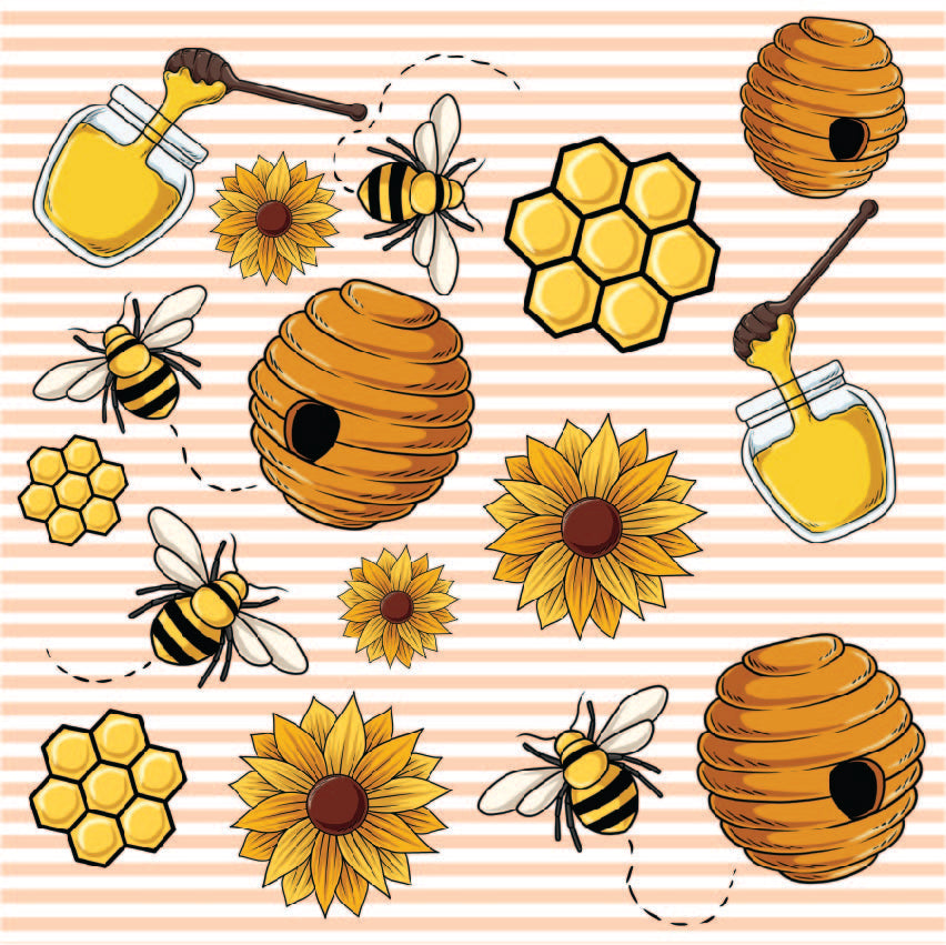 Stripy Bees 2
