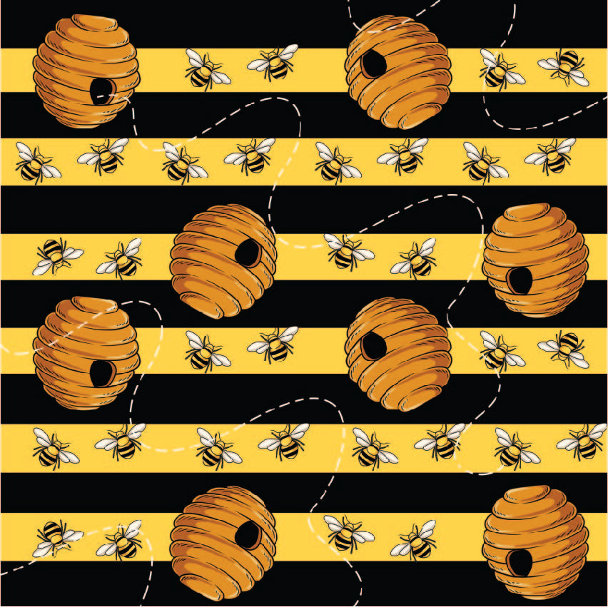 Stripy Bees 3